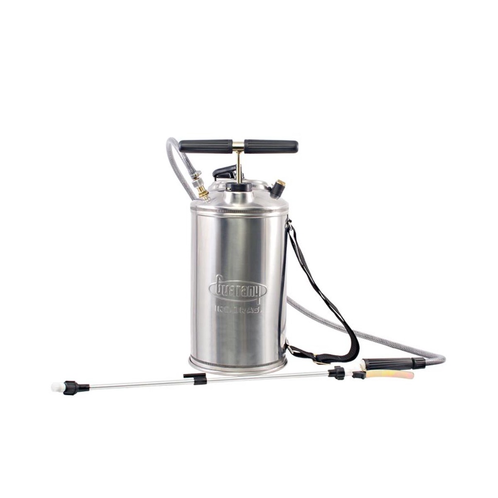 Pulverizador Compressão Prévia Inox GUARANY S-2 10 Litros