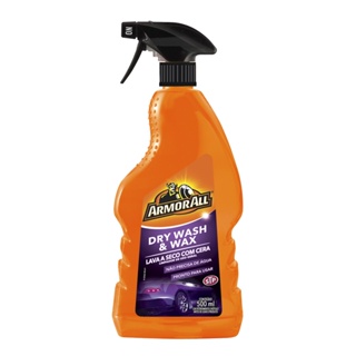 Lava a seco com cera líquida 500ml Armor All 1 unidade - SEM USO DE ÁGUA LAVA ENCERA IMPERMEABILIZA em Oferta na Shopee