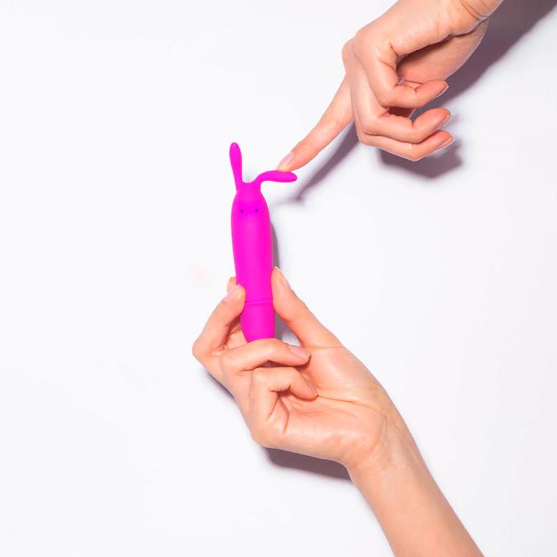 Vibrador Estimulador de Clítoris em Soft Touch com Forma de Coelho e 10 Modos de Vibração - Pretty Love Boyce | 13 x 2,5 em Oferta na Shopee