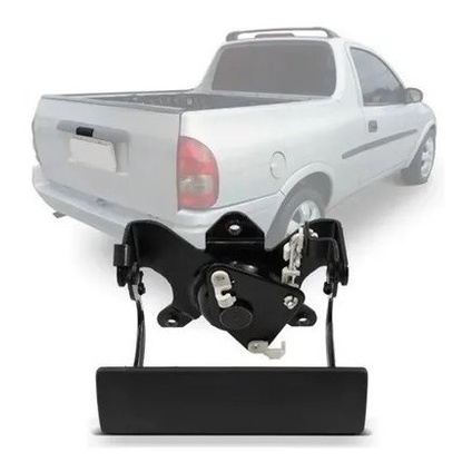 Maçaneta Puxador Tampa Traseira Caçamba Pick-up Corsa