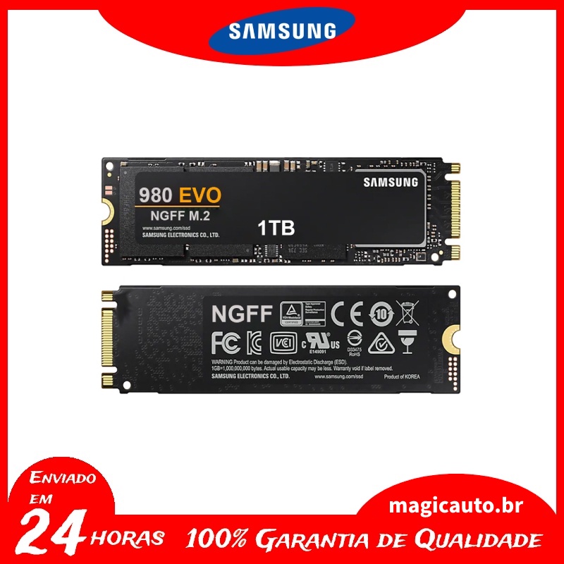 Samsung SSD 980 evo NGFF M 2 Embutido M2 2280 250GB 500GB 1TB