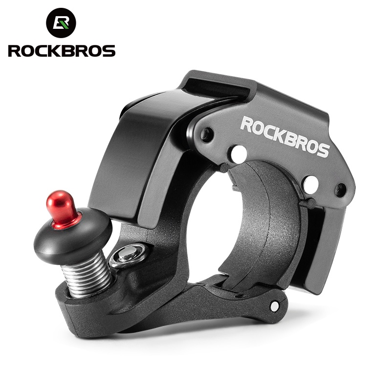 Bicicleta Rockbros Bike Bell De Liga De Alumínio À Prova D'água Buzina De Alerta Portátil 100dB Acessórios