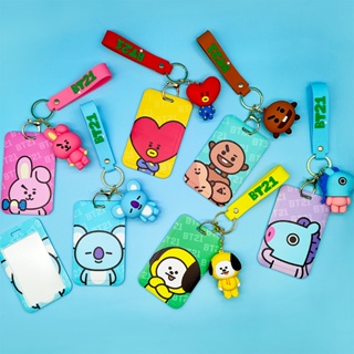 Porta-Chaves KPOP BTS BT21 Com Manga Protetora Rígida Anti-Perda Acessórios Para Presentes Estudantis Meninas em Oferta na Shopee