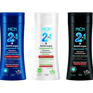 SHAMPOO ANTICASPA 2 x 1 VITA CAPILI 250ml - Muriel