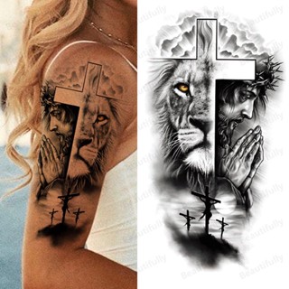 Adesivo de Tatuagem Temporaria Lobo Prova d Agua Masculino Tatuagem Mão Perna Feminina Tatuagem Falsa