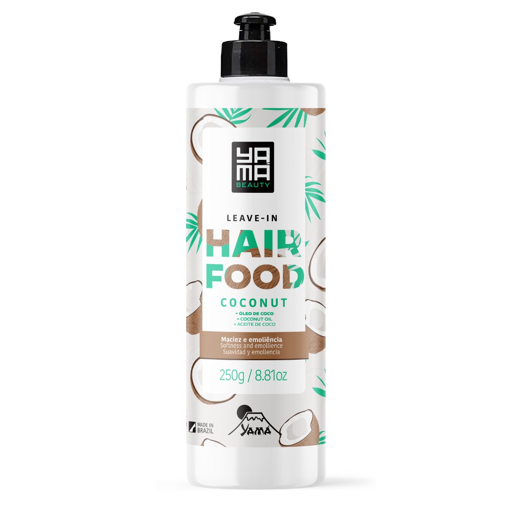 Creme de pentear leave-in Hair Food Coconut Yamá