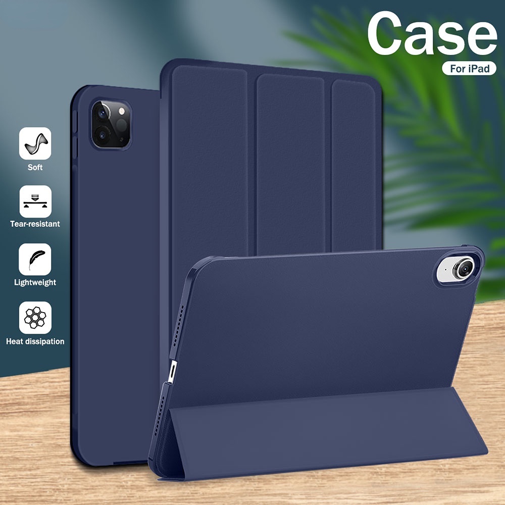 Capa Para Ipad Pro 12.9 11 10.2 Mini 6 5 Funda 3 2 9.7 10.5 Air 4 5 1 9th 8a 7a Geração Pro11 M2 10a 10,9 Polegadas A2757 Acessórios