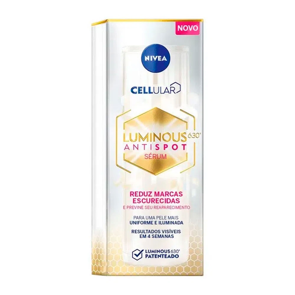 Sérum clareador Nivea Luminous 630 Antispot Clareador 30ml — imagem 2 de 2