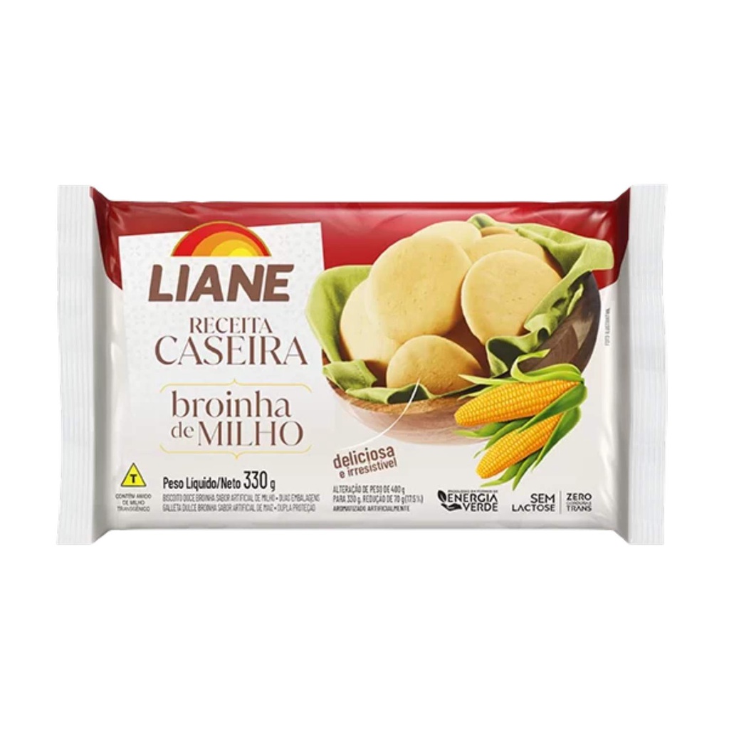 Biscoito Broinha De Milho Sem Lactose G Liane Shopee Brasil