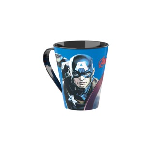Caneca de Plástico 360 ml Heróis Capitão América Plasútil