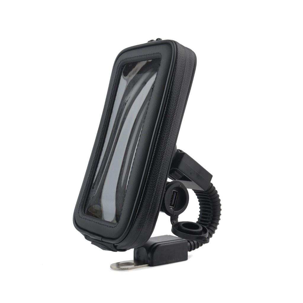Suporte Celular para Moto Carregador Usb Prova D'agua 6.5 Polegadas em Oferta na Shopee