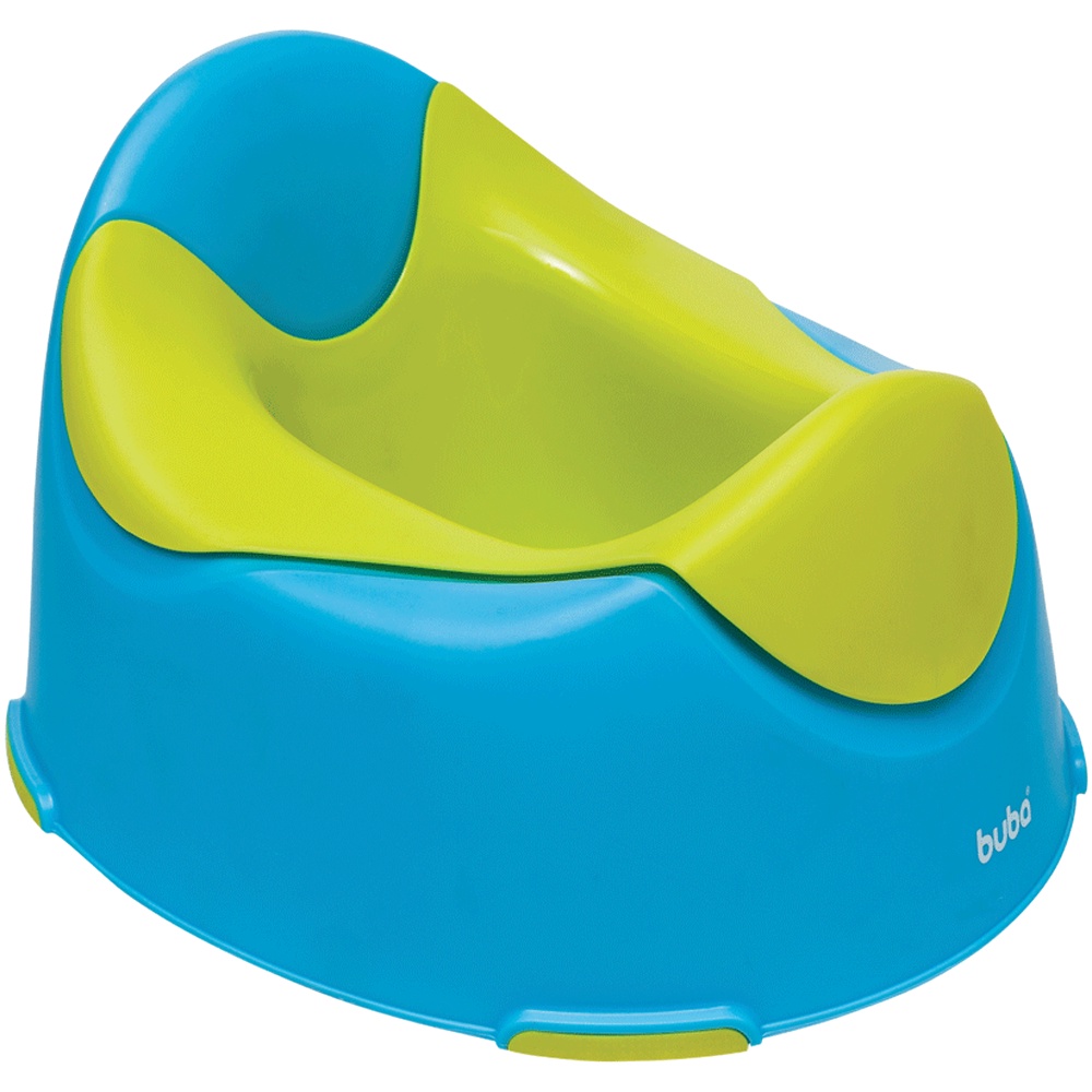Troninho Infantil Azul/Verde Recipiente Removivel 08969 Buba - Mom & Baby
