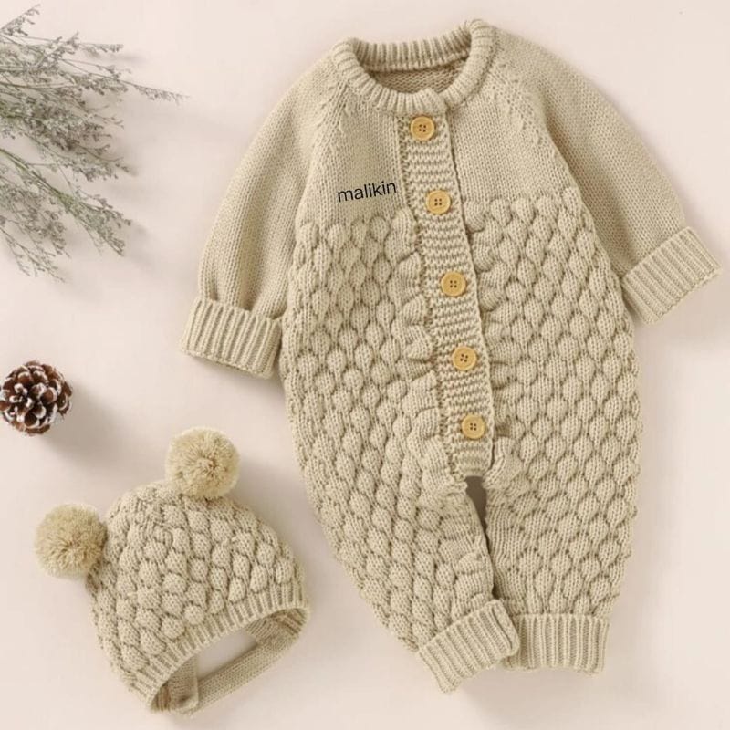 Conjunto De JUMPER De Bebê Unisexo 0-9 Meses/ROMPER Para Meninas E Meninos/Roupas