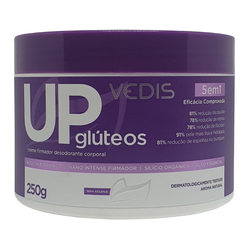 Creme Firmador UP Glúteos Anticelulite 250g Vedis