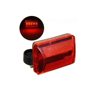 Lanterna Segurança Traseira P/ Bicicleta C/ 5 Leds A Pilha