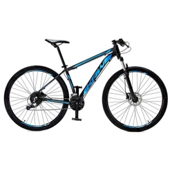 Bicicleta Aro 29 KRW Spotlight Alumínio Shimano TZ 24 Vel Freio Hidráulico SX5