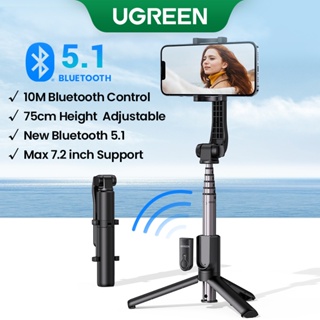 Suporte Para Tripé UGREEN Bluetooth Selfie Stick 750mm Extendido 10m  Universal iPhone 14/14 pro/Samsung/Huawei em Oferta na Shopee