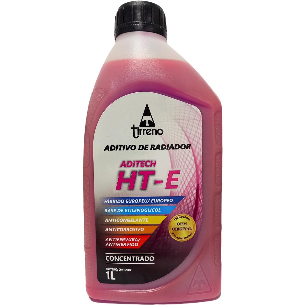 Aditivo Radiador Concentradio HT-E Homologado VW Merc Benz