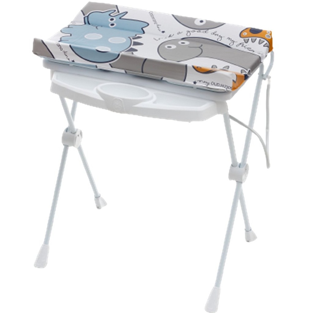 Banheira de Bebe com Trocador Galzerano Plastica Classic Dino em Oferta na Shopee