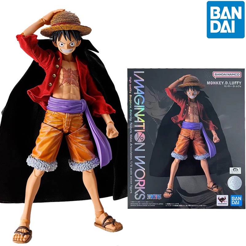 In Stock Original BANDAI SPIRITS IW IMAGINATION WORKS ONE PIECE Monkey D. Luffy Anime Figure Model Collecile Action Toys Gifts
