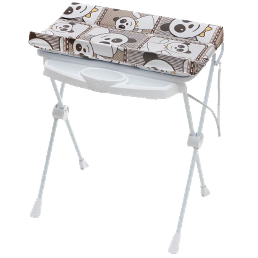 Banheira de Bebe Trocador Galzerano Plastica Classic Panda