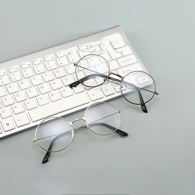 Óculos ópticos de metal com moldura redonda retrô da moda / preço melhor