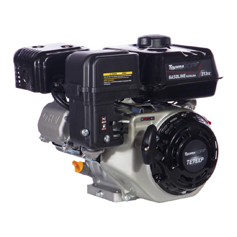 Motor Gasolina 7,5HP 4 Tempos COM Part. Manual motocultivador TE75-XP 004-014 TOYAMA - Home & Living