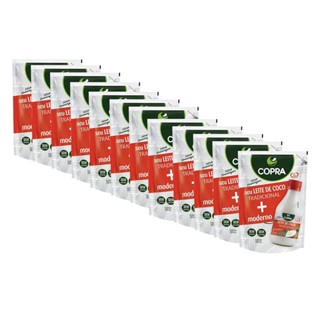 12uni Leite de Coco Pouch 200ml - Copra