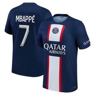 YYDS 2022-2023 Paris Camiseta De Futebol Sao-Germain PSG Mbappe Neymar Maria Messi Ramos Tee De Lembrança PJAC #2