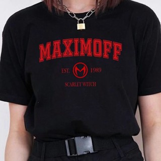 Camiseta T-shirt Unissex Wandavision Maximoff Scarlet Witch -BEBELA.