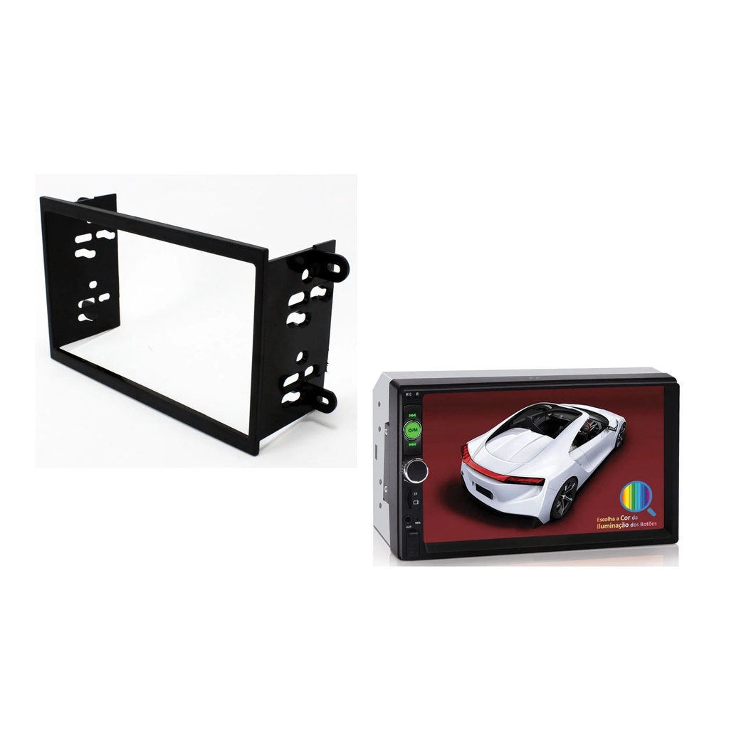 Central Multimídia Mp5 7 Polegadas Bt Cobalt 2013 a 2015 em Oferta na Shopee