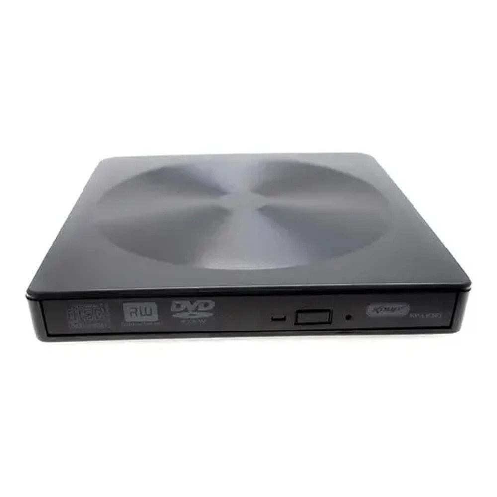 GRAVADOR CD/DVD EXTERNO USB 3.0 KNUP USB/TIPO-C KP-LE303
