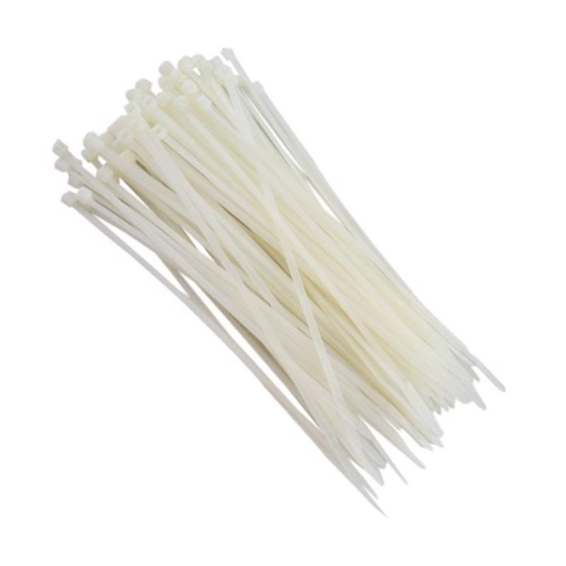 Jogo Abraçadeira Nylon Enforca Gato Branco 100mm X 2,5mm 100 Peças - Fertak em Oferta na Shopee