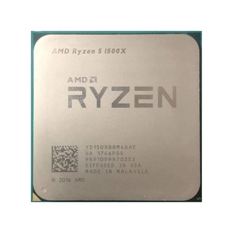 AMD Ryzen 5 1500X R5 1500X 3,5 GHz Processador De CPU Quad-Core Oito Núcleos L3 = 16M 65W YD150XBBM4GAE Soquete AM4