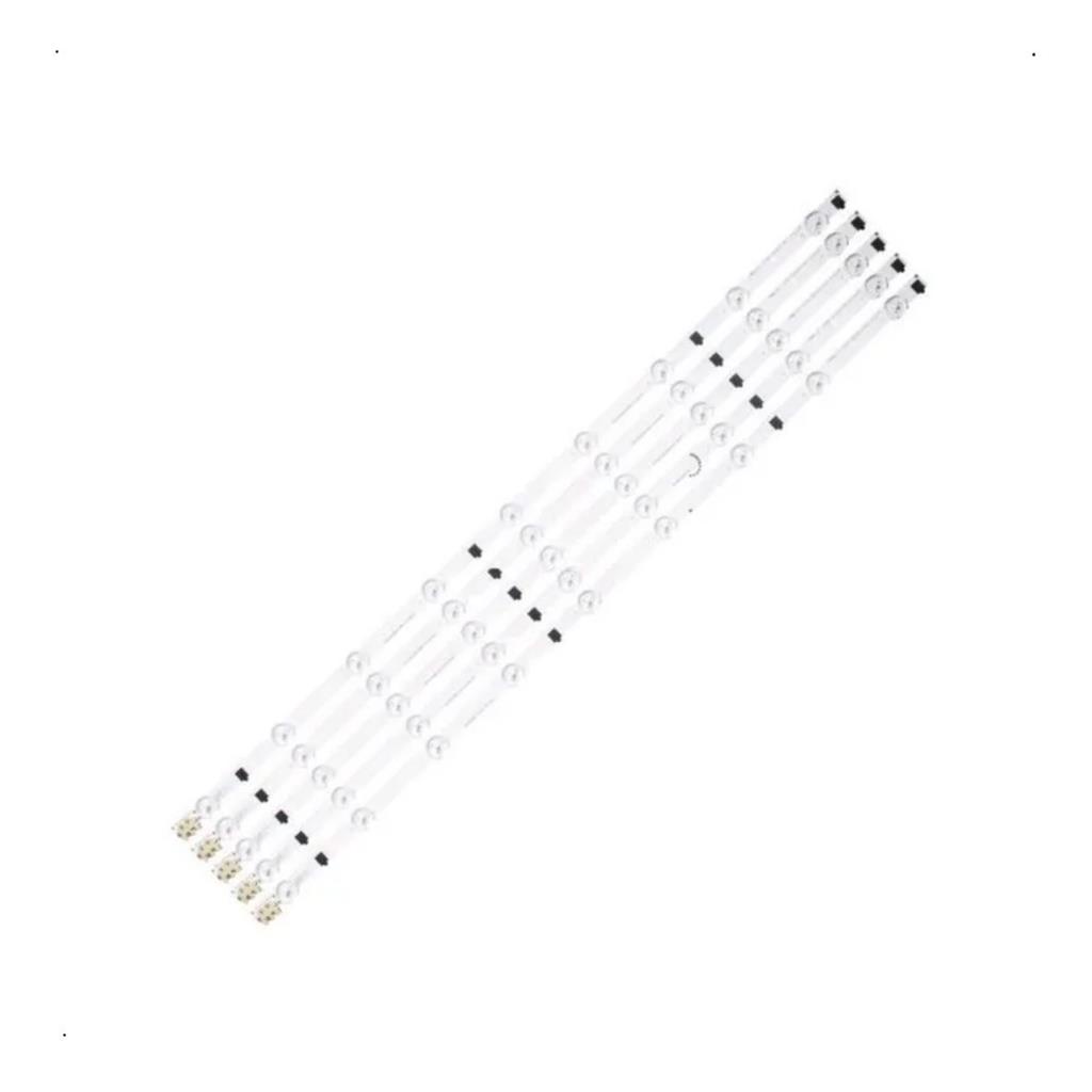 Kit 5 Barra Led Un32f4200 Un32f4300 Un32f5200 Un32f5500 Novo
