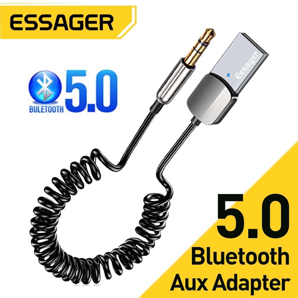 Baseus Adaptador De Udio Para Sa Da Usb Cabo Solto Com Entrada De Mm Aux Bluetooth