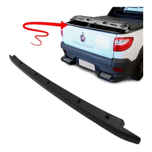 Moldura Superior Tampa Caçamba Strada Working 2014 Á 2018 em Oferta na Shopee