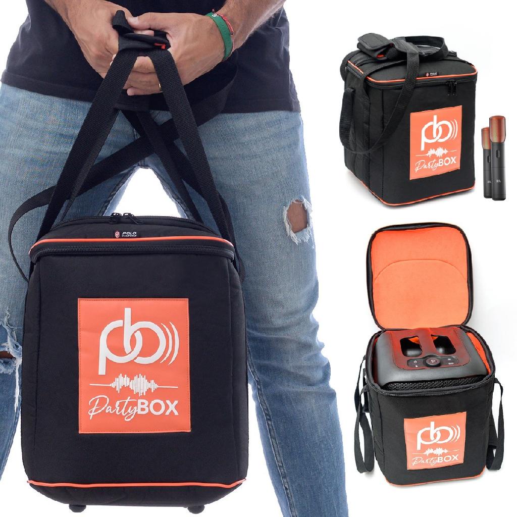 Case Bolsa Bag Compatível Com Jbl PartyBox Encore Com Bolso