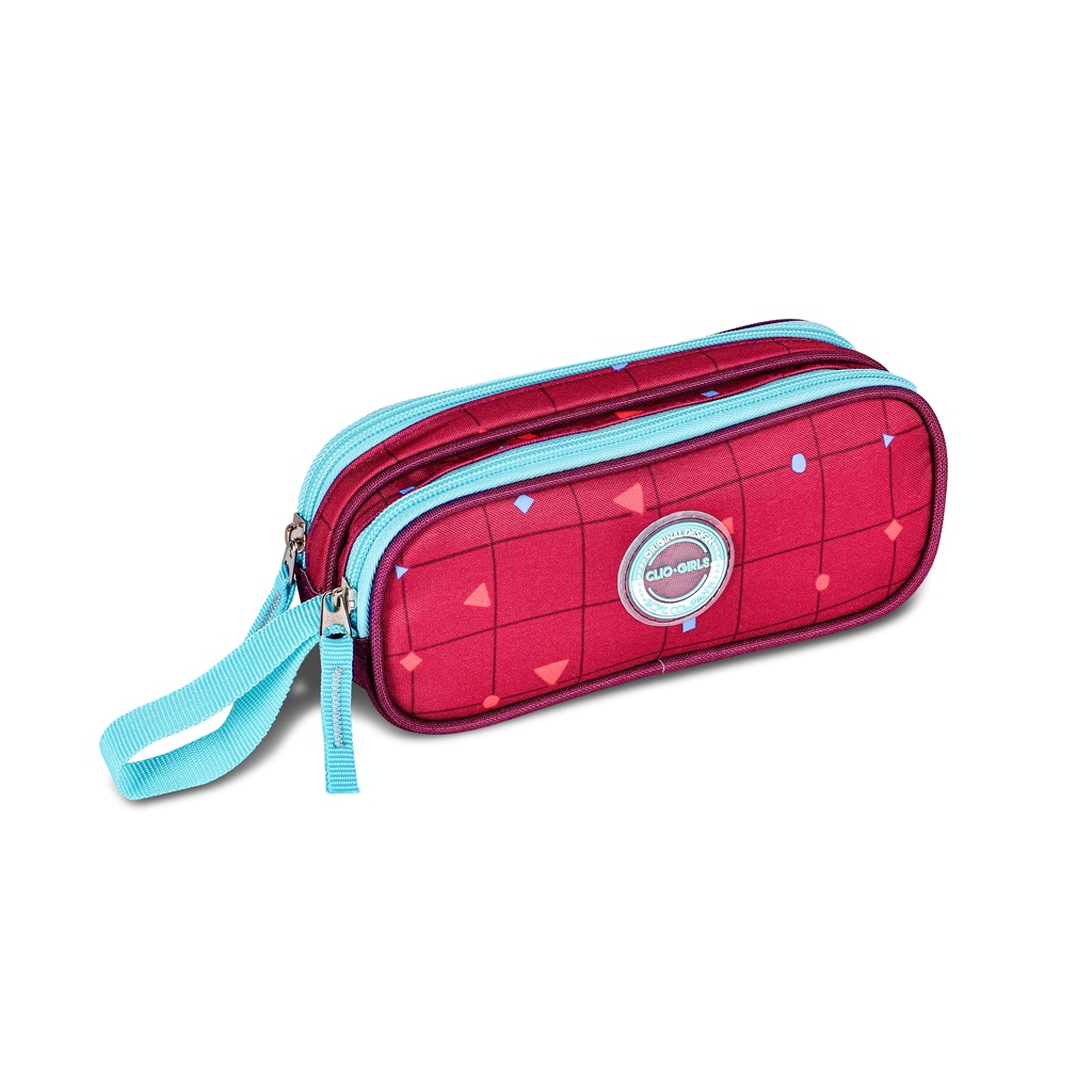 Estojo Duplo Quadriculado BCPK Company da Clio Ref MF3420