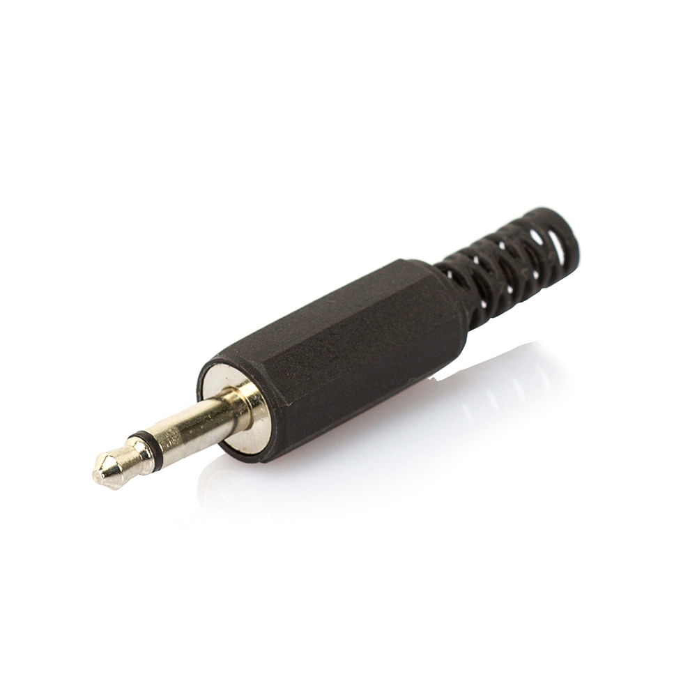 Plug P2 3,5mm Com Rabicho - Mono - Cirilo Cabos