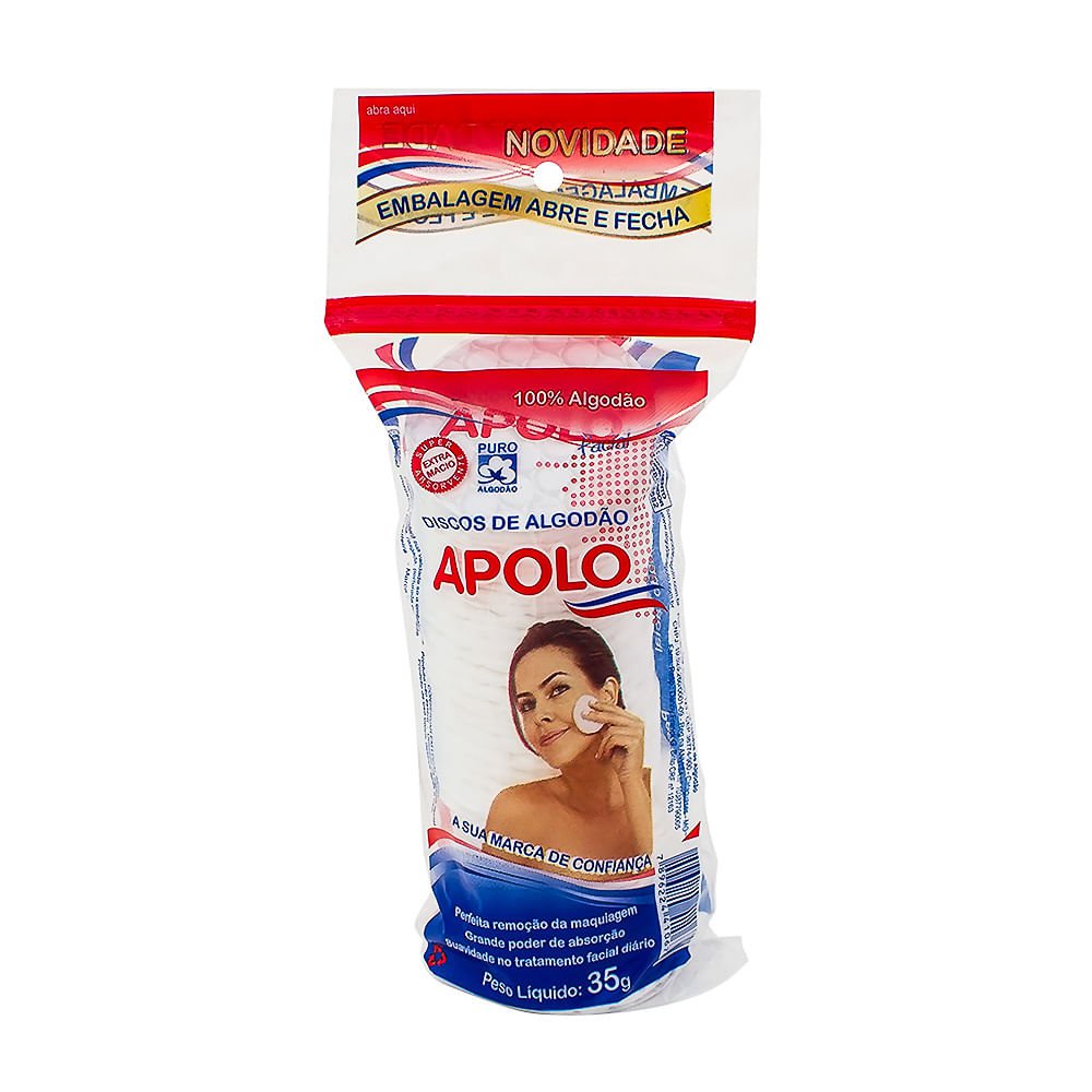 Algodao Apolo Disco Com 35G