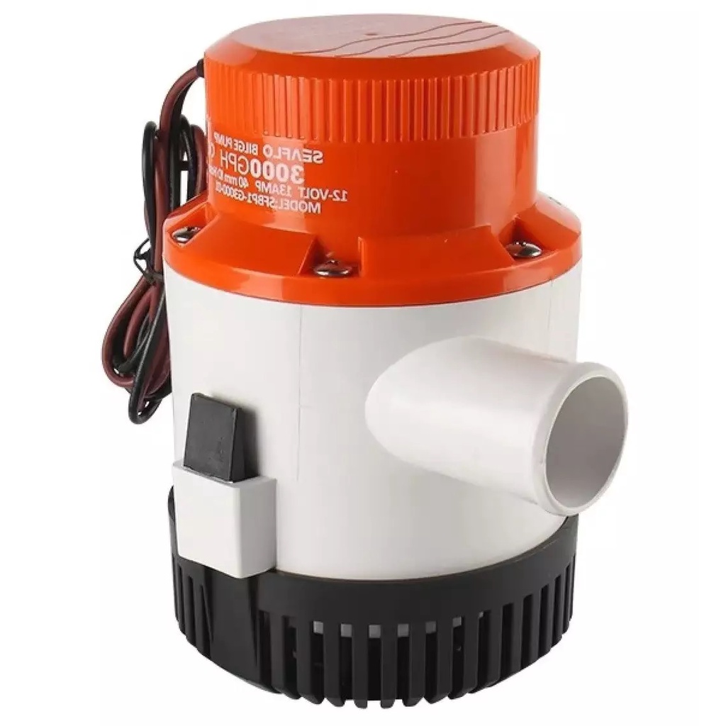 Bomba De Porão 3000gph Seaflo - 11355lph - 24v Barco Lancha
