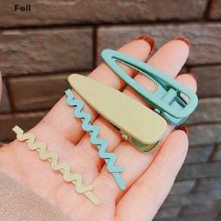 4PCS/Set Kid Designer Alloy Hair Clips Sets Mulheres Garotas Venda Personalizadas De Metal Para Crianças Acessórios De Cabelo COD