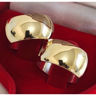 Par de alianças Casamento e Noivado 8mm Moedas antigas