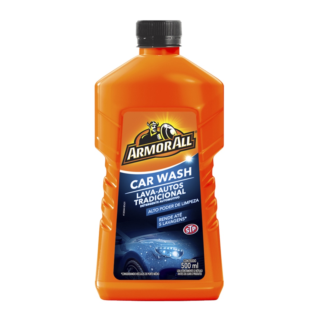 Lava auto tradicional líquido 500ml Armor All 1 Un SHAMPOO DE CARRO ALTO PODER DE LIMPEZA AUTOMOTIVO - Spare Parts and Accessories for Vehicles
