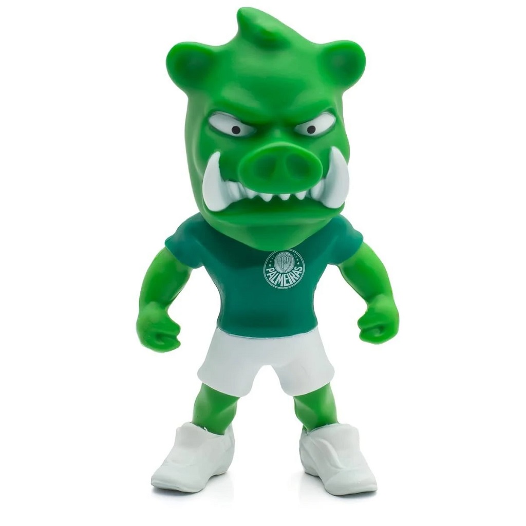 Boneco Mascote Porco Gobatto Palmeiras Pa5030083 Polo Art em Oferta na Shopee