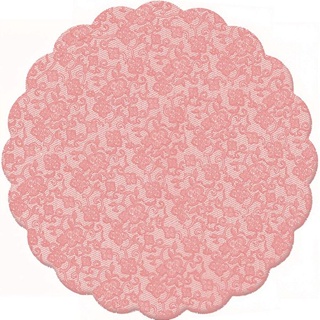 Fundo Rendado Redondo Rose Gold - 100 unidades - Cromus - Rizzo em Oferta na Shopee
