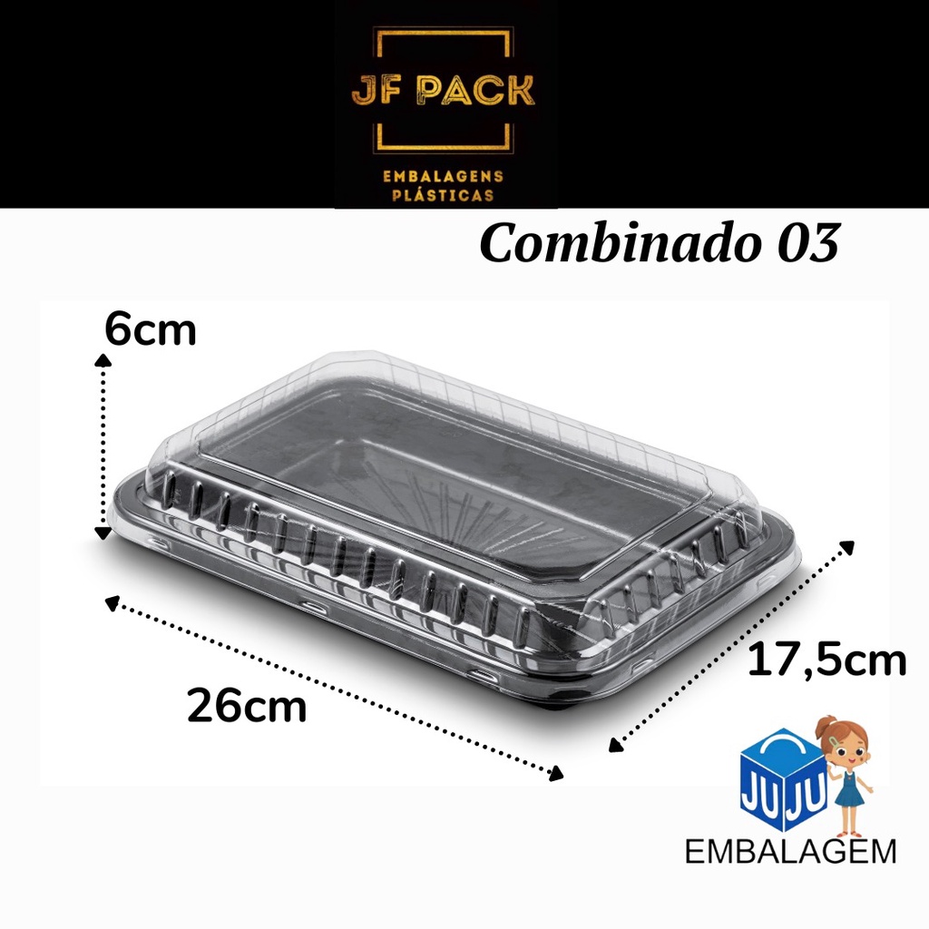 100-200UN Embalagem Plástica Combinado 03 em Oferta na Shopee