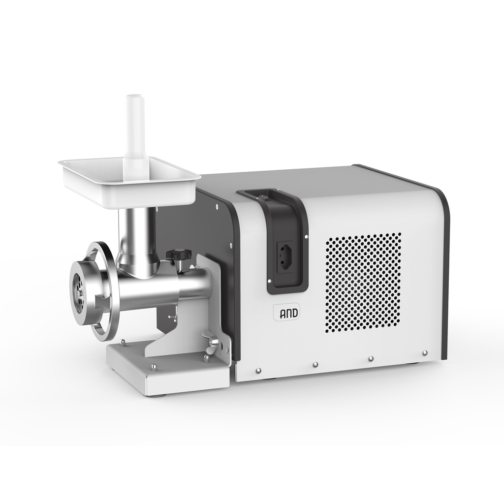 Moedor de carne elétrico boca 8 motor 1/2 CV potente com extrusor de massas embutidos supermix