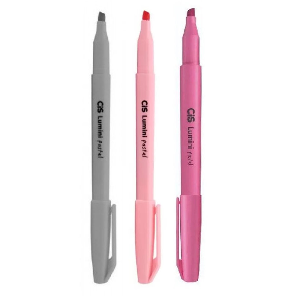 Caneta Marca Texto Lumini Pastel